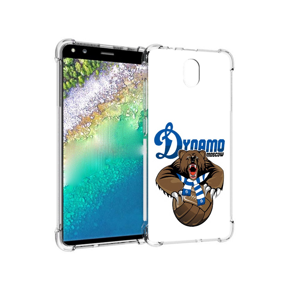 

Чехол MyPads Tocco для Nokia C01 Plus ФК Динамо медведь (PT161800.114.175), Прозрачный, Tocco