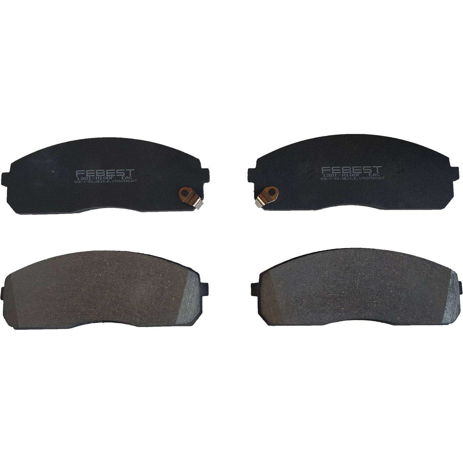 

Тормозные колодки FEBEST передние 1201H100F