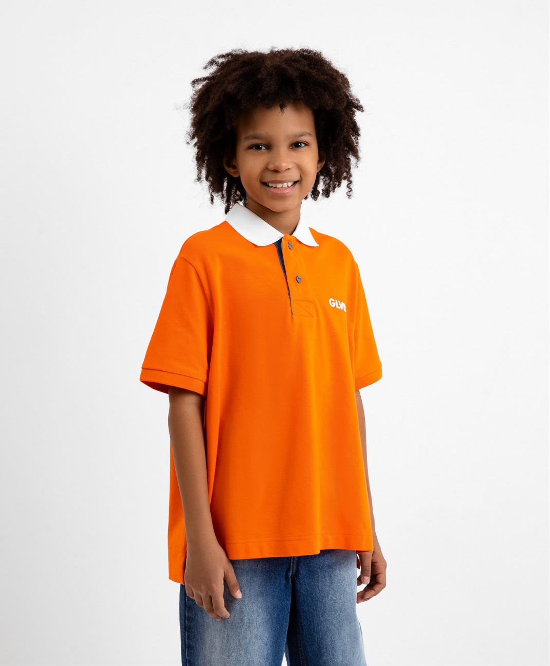 

Поло детское Gulliver 12311BJC1405, цвет оранжевый, размер 170, 12311BJC1405