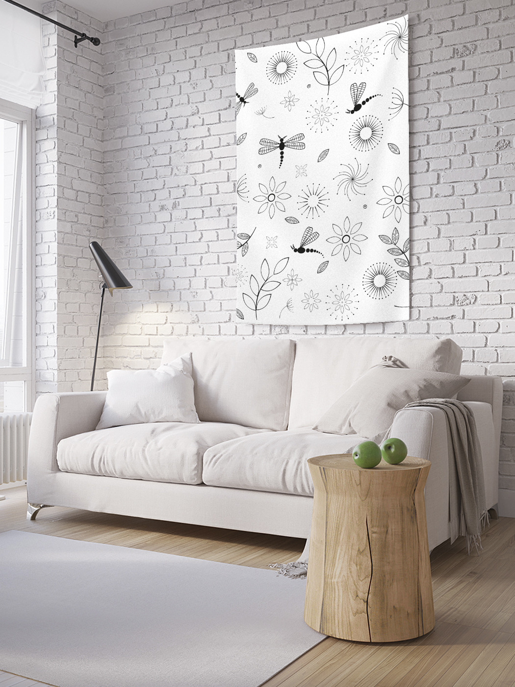 

Вертикальное фотопанно на стену JoyArty Стая стрекоз 150x200 см, Стая стрекоз