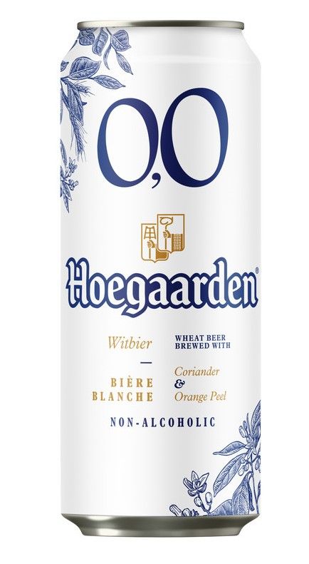 Пивной напиток безалкогольный Hoegaarden пшеничный 450 мл х 24 шт