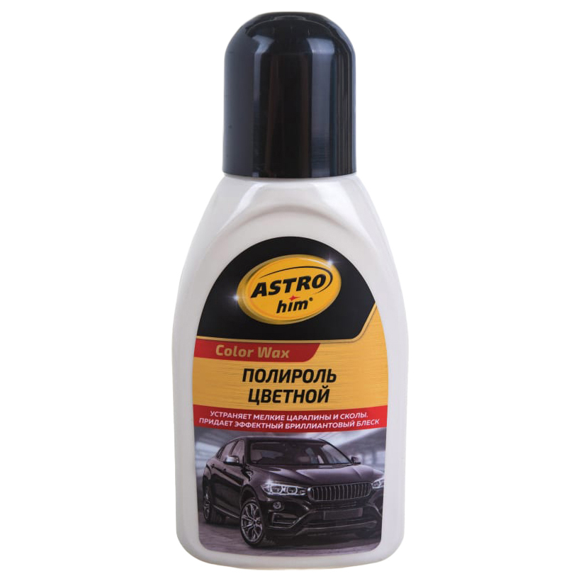 

АС-282_полироль! цветной, белый Color Wax 250мл\
