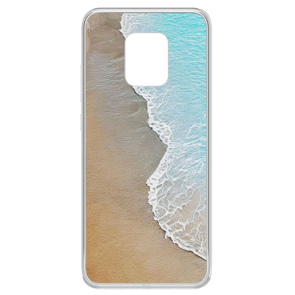 

Чехол-накладка Krutoff Clear Case Прибой для Xiaomi Redmi 10X Pro 5G, Прозрачный