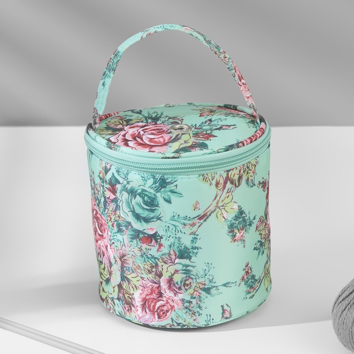 

Сумка-футляр Розы, 1 люверс, d = 14 см, 14,5 см, цвет разноцветный