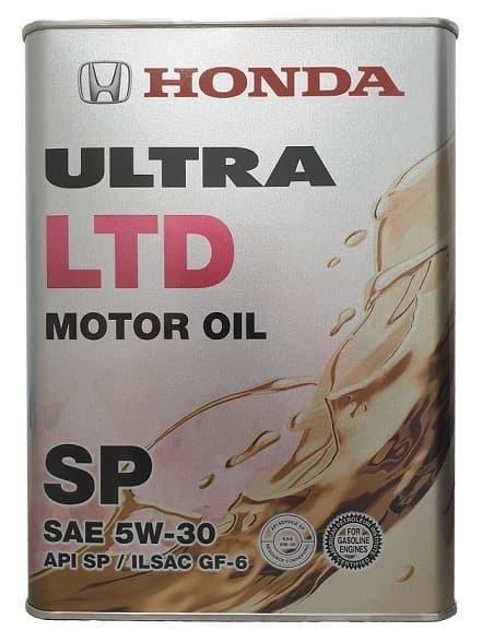 Моторное масло Honda Jp Ultra Ltd полуcинтетическое 5W30 4л 11001₽