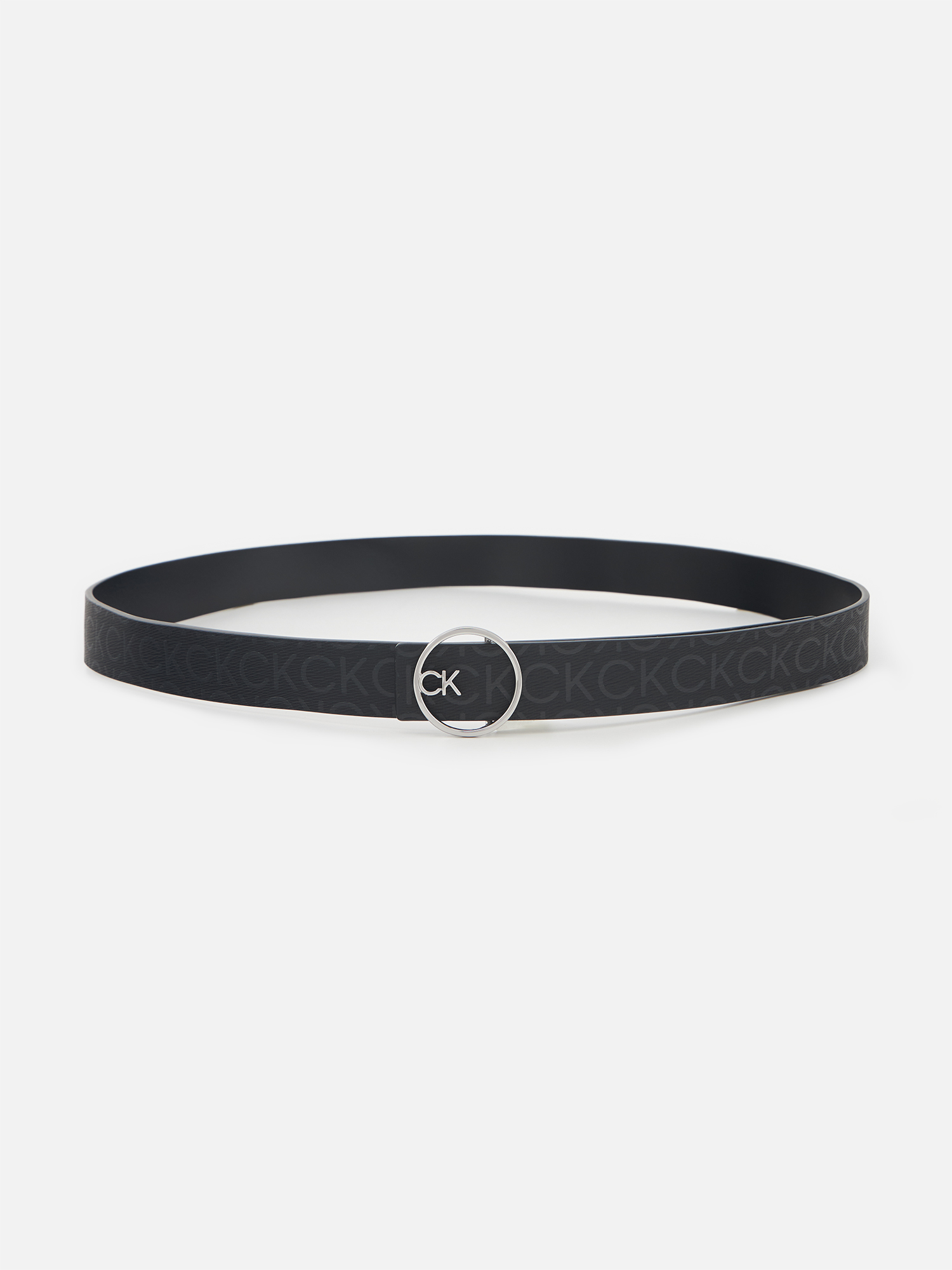 

Ремень женский Calvin Klein Buckle Rev K60K612359 черный, 110 см, Buckle Rev