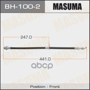 

Шланг Торм. Пер. L Masuma арт. BH-100-2