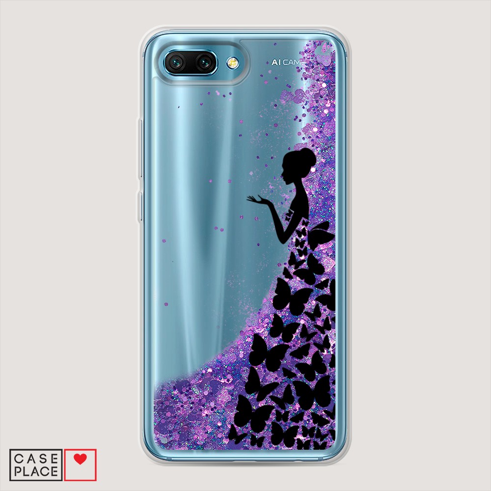 

Чехол Awog на Honor 10 "Дама в бабочках", Разноцветный, 65392-1
