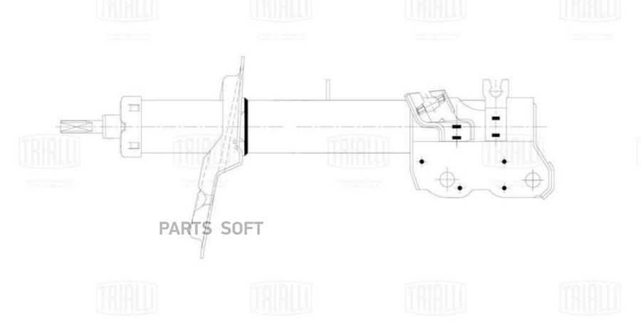 

Амортизатор Infiniti Fx35/Fx45 03-07 Пер.Прав.Газ.