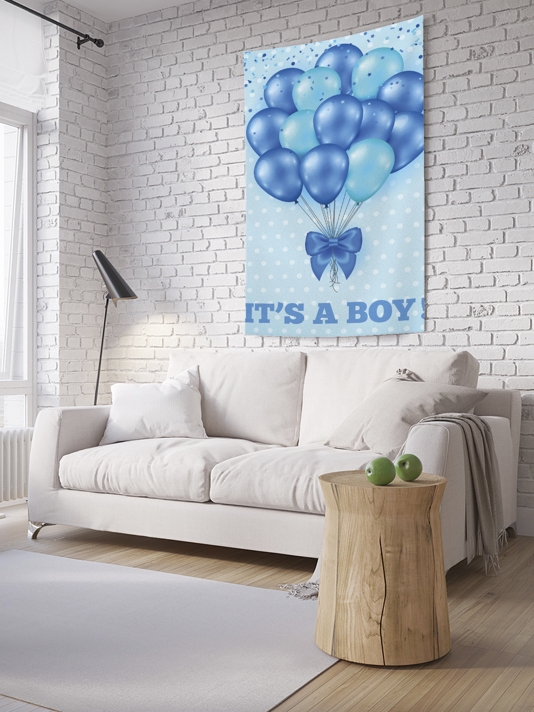 

Вертикальное фотопанно на стену JoyArty Рождение сына 150x200 см, Рождение сына