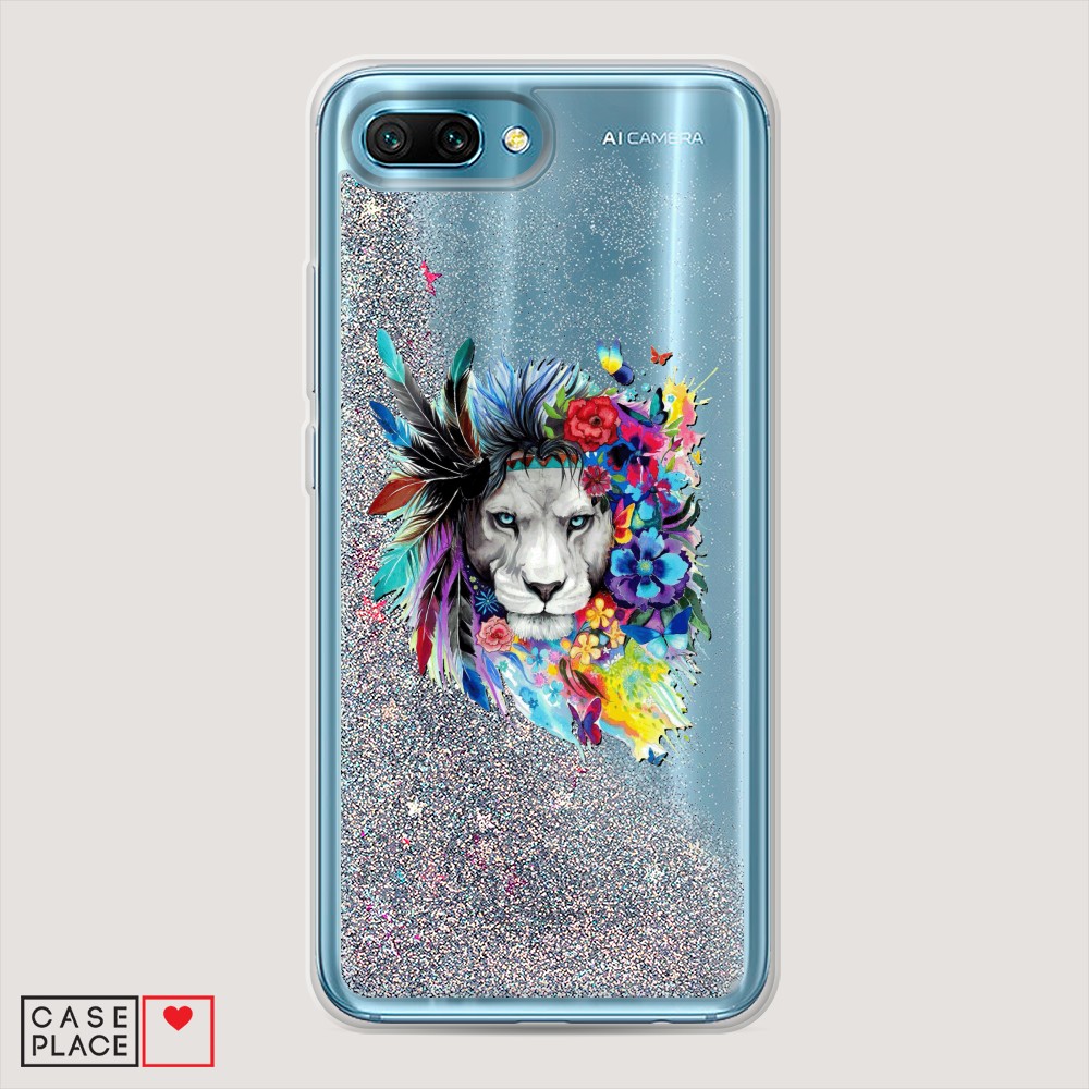 Чехол Awog  на  Honor 10 Гавайский лев