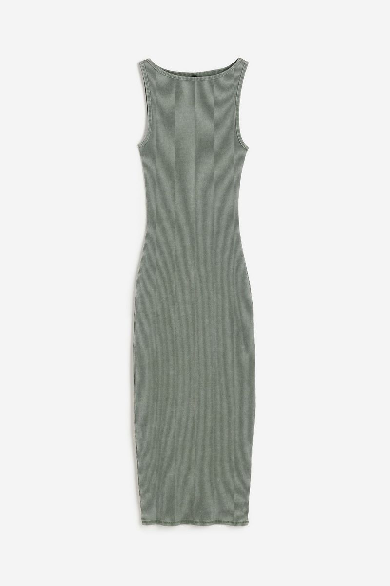 

Платье женское H&M 1211133 зеленое XL, Зеленый, 1211133