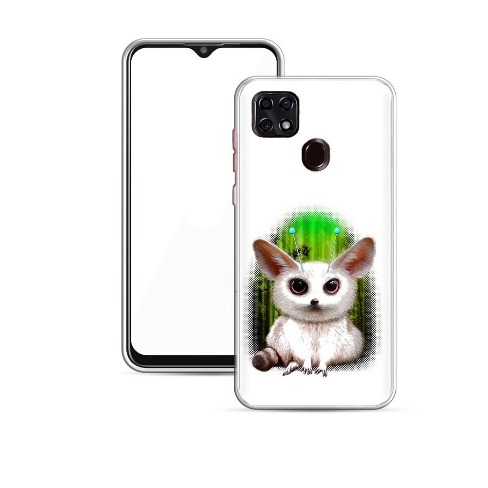

Чехол MyPads Tocco для ZTE V2020 пушистое животное (PT226946.457.560), Прозрачный, Tocco