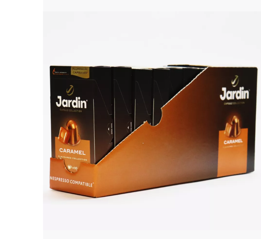 Кофе в капсулах Jardin Caramel для кофемашин Nespresso 100 капсул 5000₽