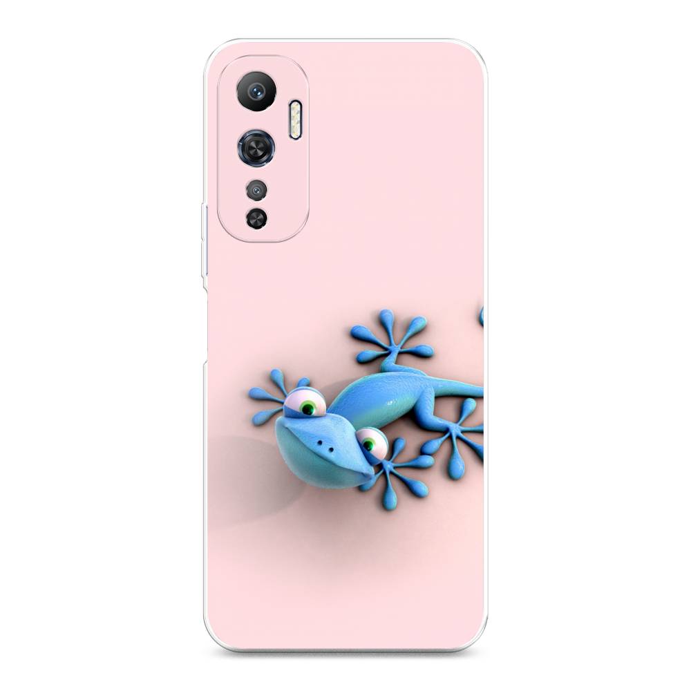 

Чехол Awog на Infinix Hot 20 4G "Голубая ящерка", 3103150-2