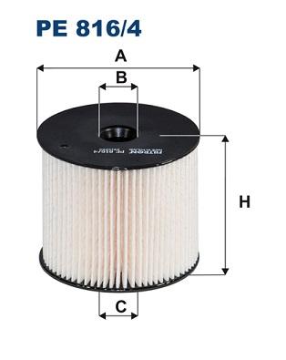 

Фильтр топливный Filtron PE8164