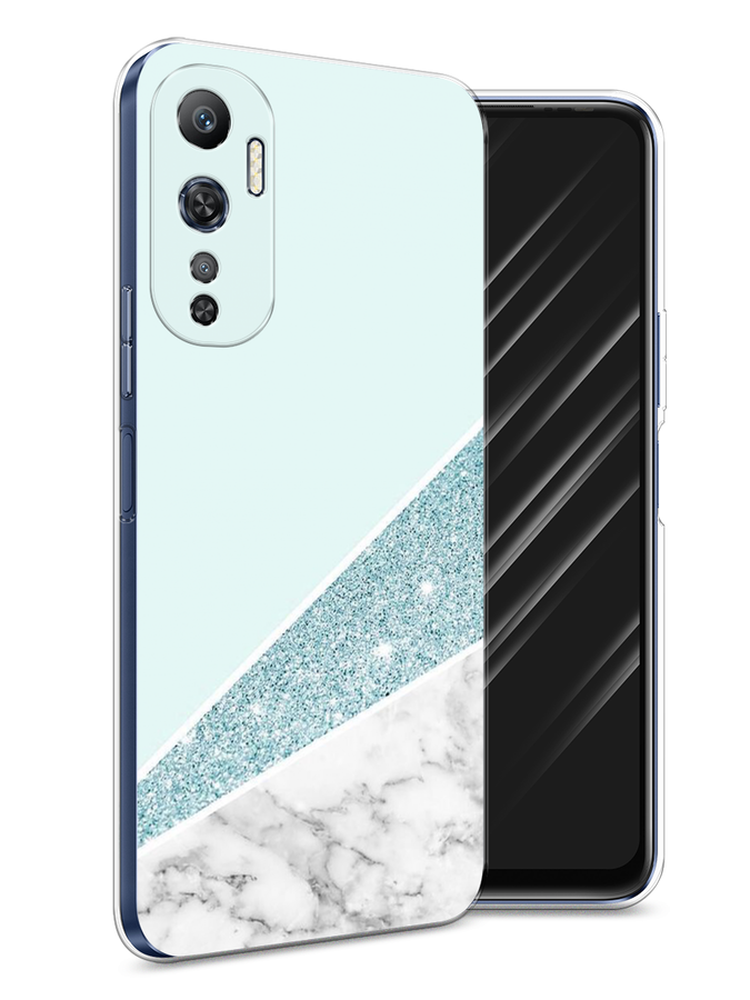 

Чехол Awog на Infinix Hot 20 4G "Милое сердечко", Белый;красный;черный, 3103150-7