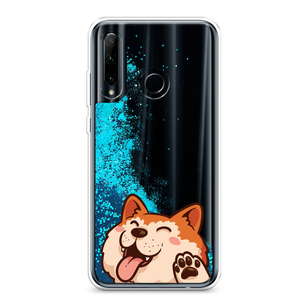 

Чехол Awog на Honor 10i "Акита-ину машет", Разноцветный, 68893-1