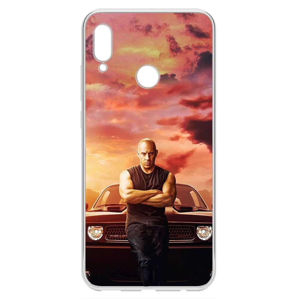 

Чехол-накладка Krutoff Clear Case Форсаж. Доминик Торетто для Honor 10 Lite, Прозрачный