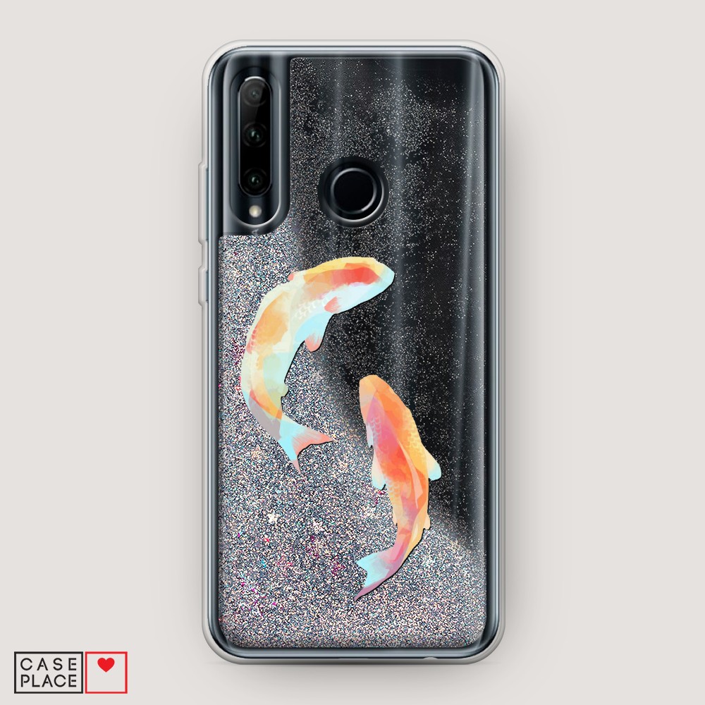 

Чехол Awog на Honor 10i "Акварельные карпы", Разноцветный, 68891-1