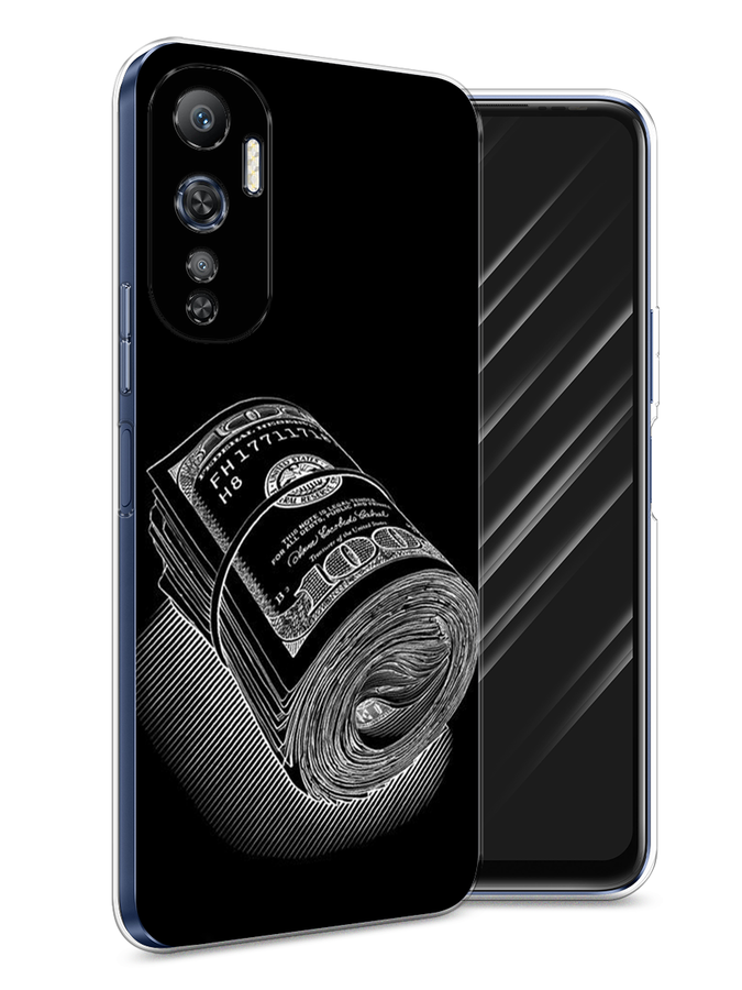 

Чехол Awog на Infinix Hot 20 4G "Мечтательный кот", Коричневый, 3103150-1