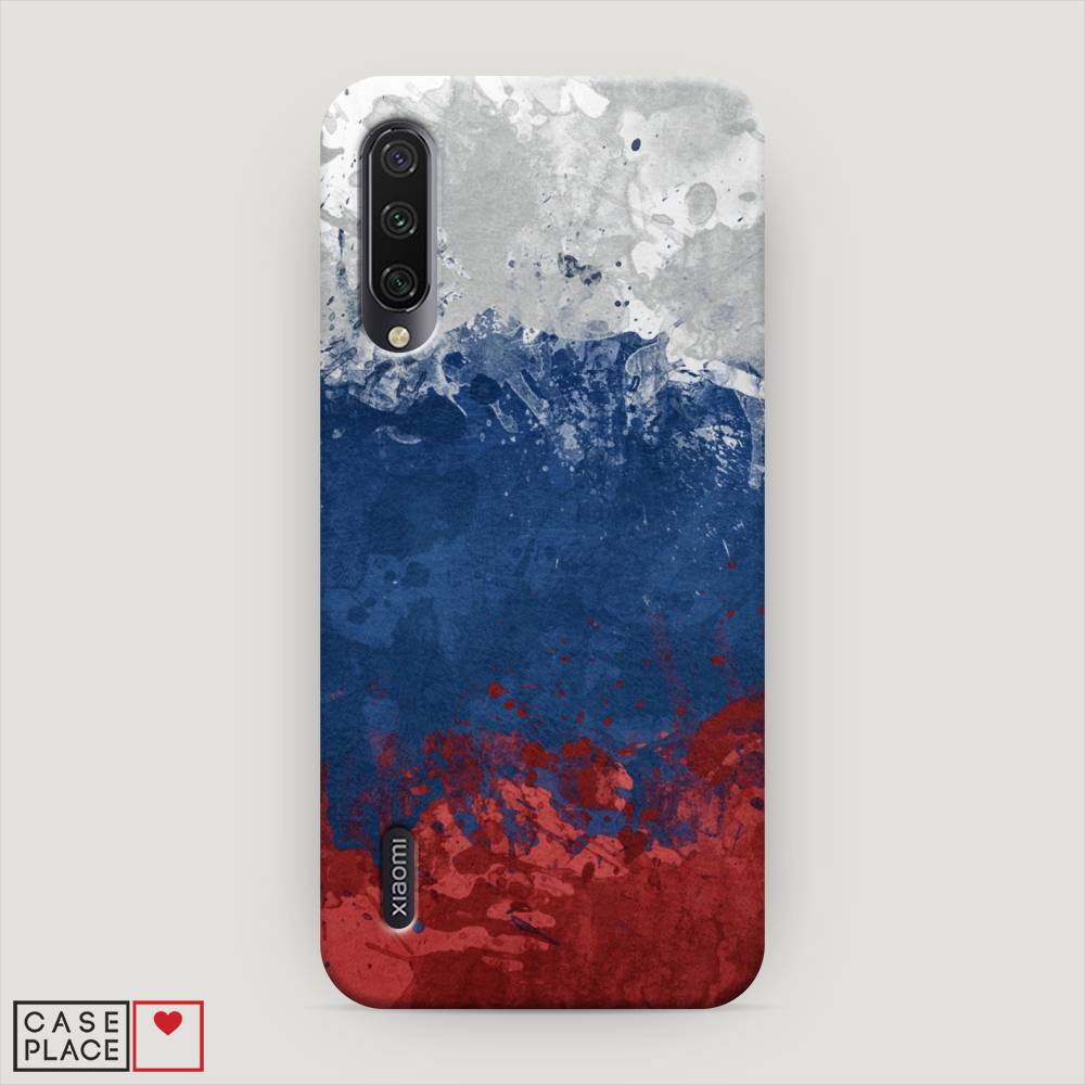 

Пластиковый чехол "Флаг России неровный" на Xiaomi Mi CC9E, 35920-4