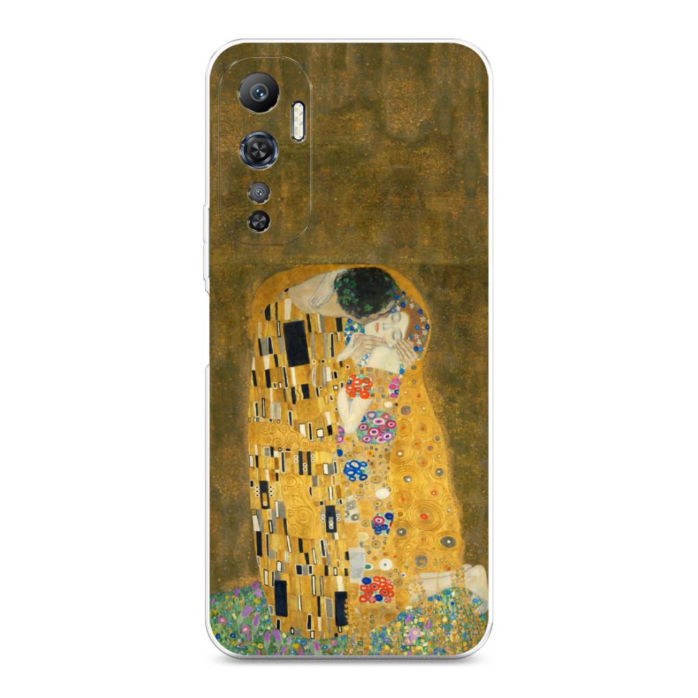 

Чехол Awog на Infinix Hot 20 4G "Поцелуй Гюстава Климта", Желтый, 3103150-9