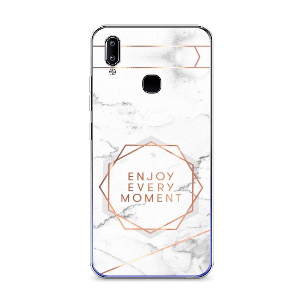 

Чехол Awog на Vivo Y93/Y93 lite "Enjoy every moment мрамор", Разноцветный, 263950-7