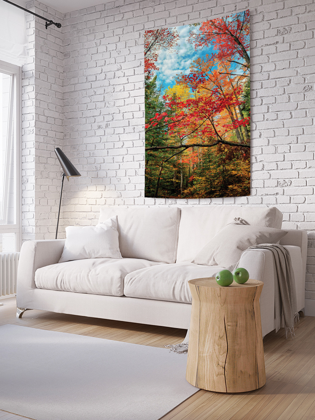

Вертикальное фотопанно на стену JoyArty Лесные ветки 100x150 см, Лесные ветки