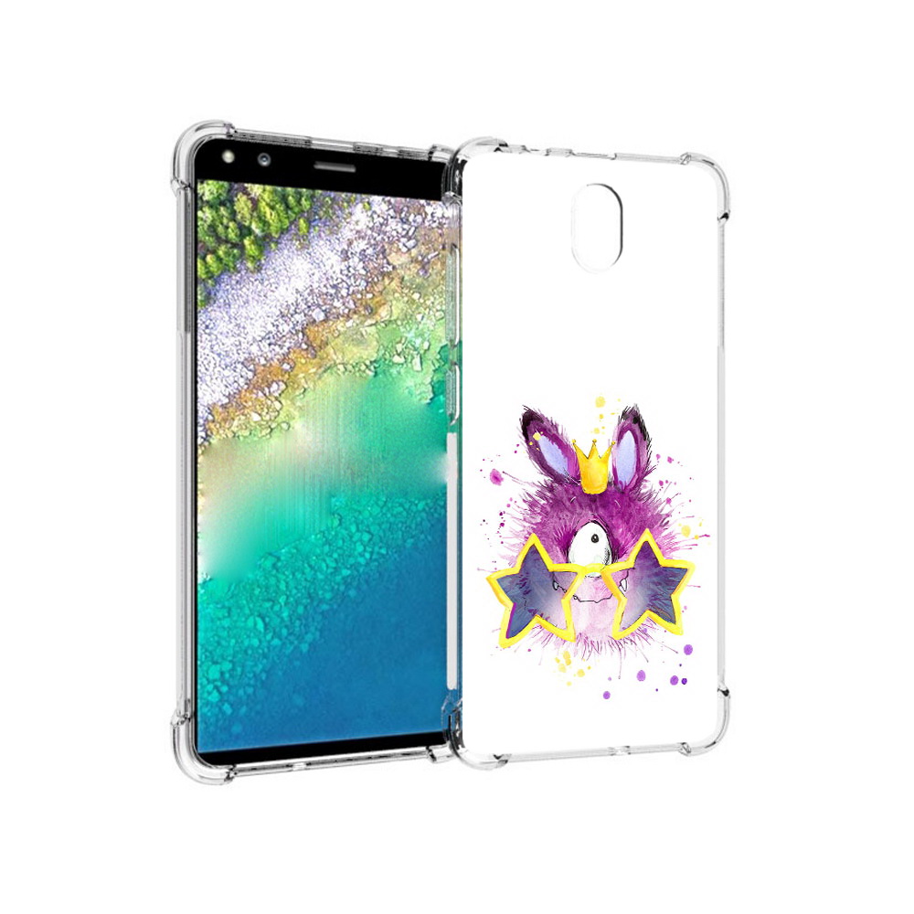 

Чехол MyPads Tocco для Nokia C01 Plus Шуршуля (PT161800.114.202), Прозрачный, Tocco