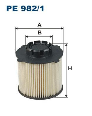 

Фильтр топливный Filtron PE9821