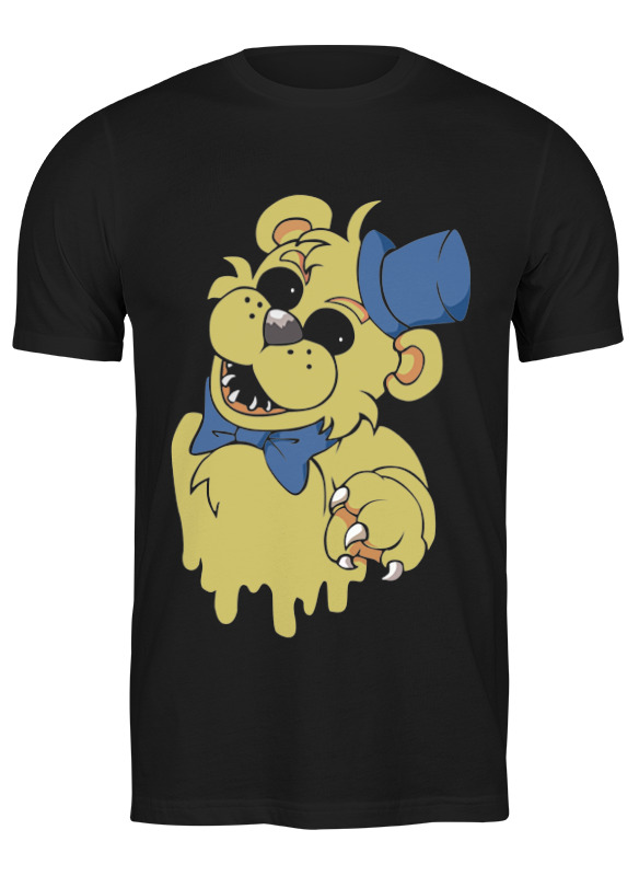 

Футболка мужская Printio Golden freddy черная 3XL, Черный, Golden freddy