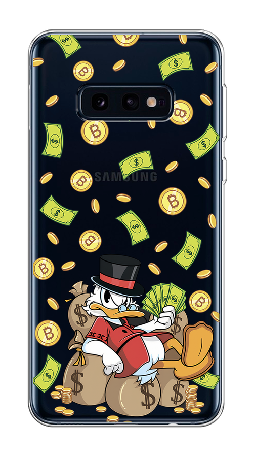 

Чехол на Samsung Galaxy S10E "Скрудж Макдак в красном", Красный;черный;коричневый;прозрачный, 27250-1