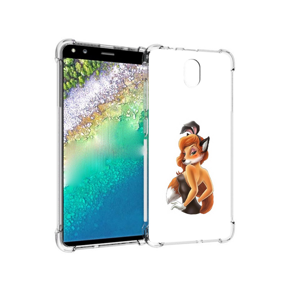 

Чехол MyPads Tocco для Nokia C01 Plus баронесса (PT161800.114.227), Прозрачный, Tocco