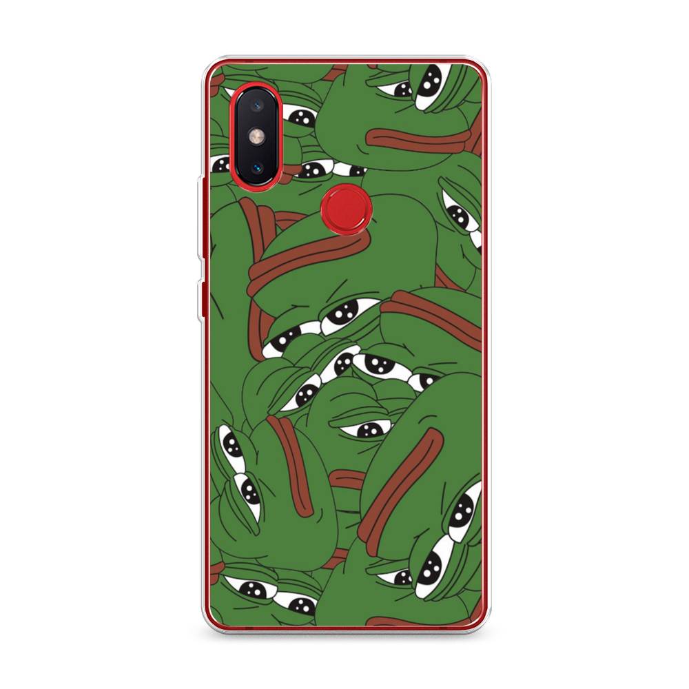 

Чехол Awog на Xiaomi Mi 8 SE "Печальный frog", Разноцветный, 33750-9