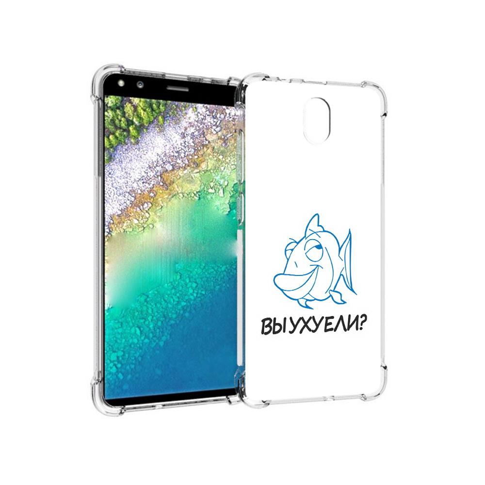 

Чехол MyPads Tocco для Nokia C01 Plus вы ухуели (PT161800.114.282), Прозрачный, Tocco