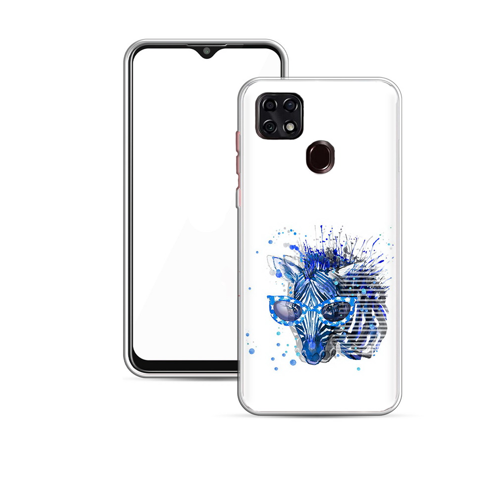 

Чехол MyPads Tocco для ZTE V2020 расплывчатая зебра (PT226946.457.577), Прозрачный, Tocco