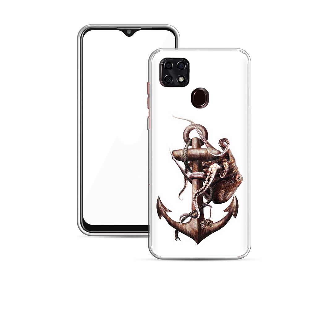 

Чехол MyPads Tocco для ZTE V2020 ржавый якорь (PT226946.457.579), Прозрачный, Tocco