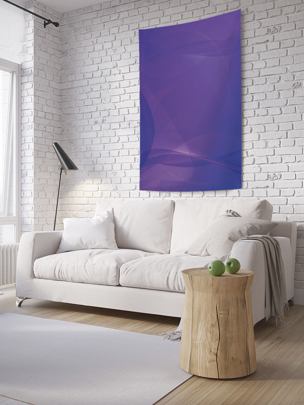 

Вертикальное фотопанно на стену JoyArty Градиентный шлейф 150x200 см, Градиентный шлейф