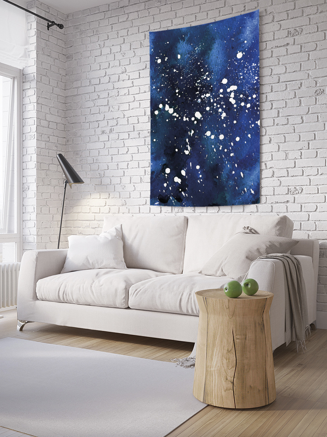 

Вертикальное фотопанно на стену JoyArty Брызги на пятнах 150x200 см, Брызги на пятнах