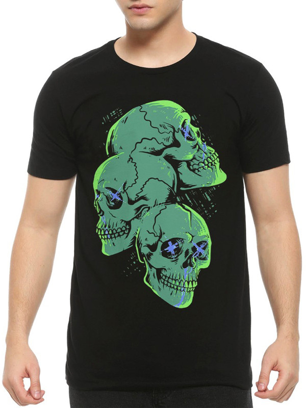 

Футболка мужская DreamShirts Studio Черепа / Skulls / черная XS, Черный, Черепа / Skulls /