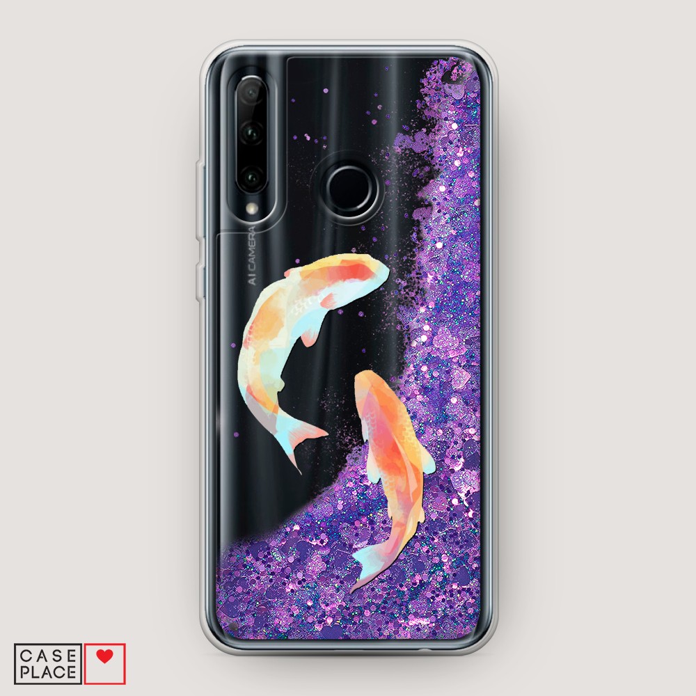 

Чехол Awog на Honor 10i "Акварельные карпы", Разноцветный, 68892-1
