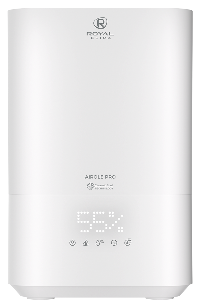 

Воздухоувлажнитель ROYAL Clima RUH-ARP400/5.0E-WT белый, RUH-ARP400/5.0E-WT