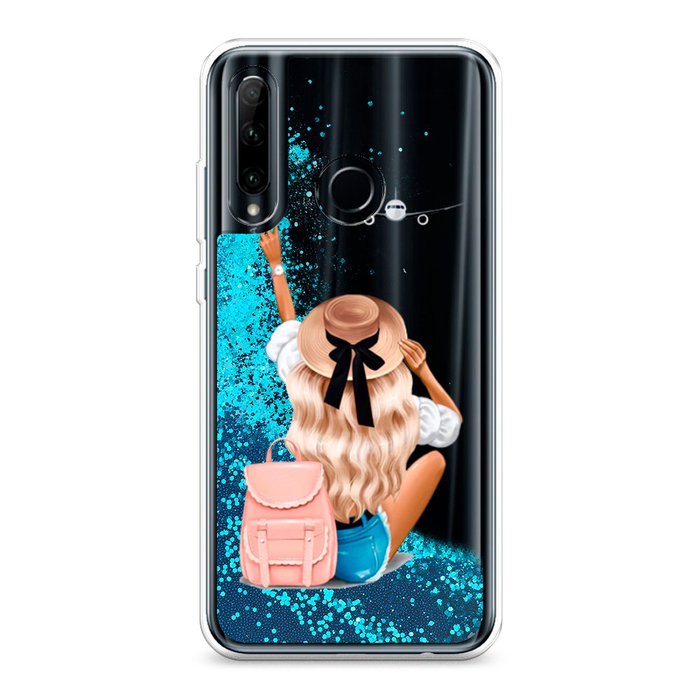 

Чехол Awog на Honor 10i "Автостопом самолетом", Разноцветный, 68893-1