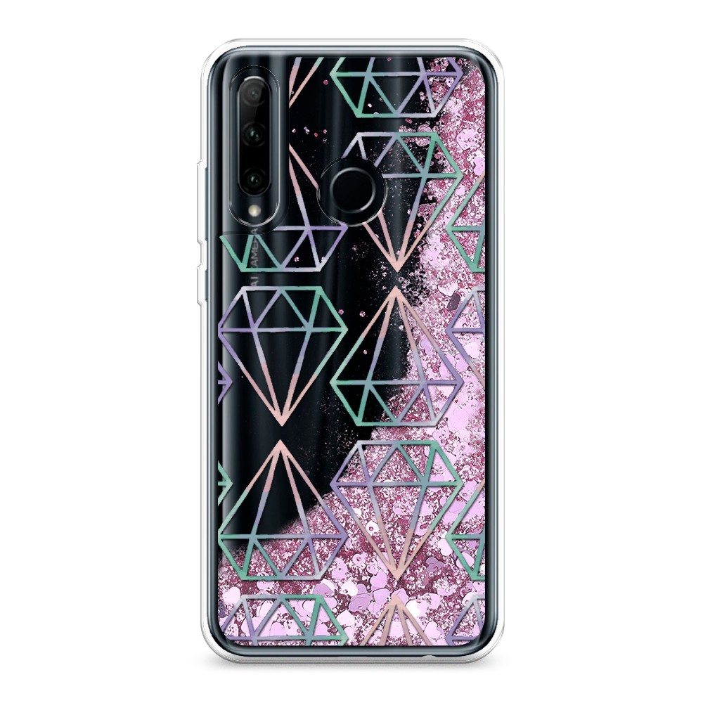 

Чехол Awog на Honor 10i "Бриллианты голографика", Разноцветный, 68894-1