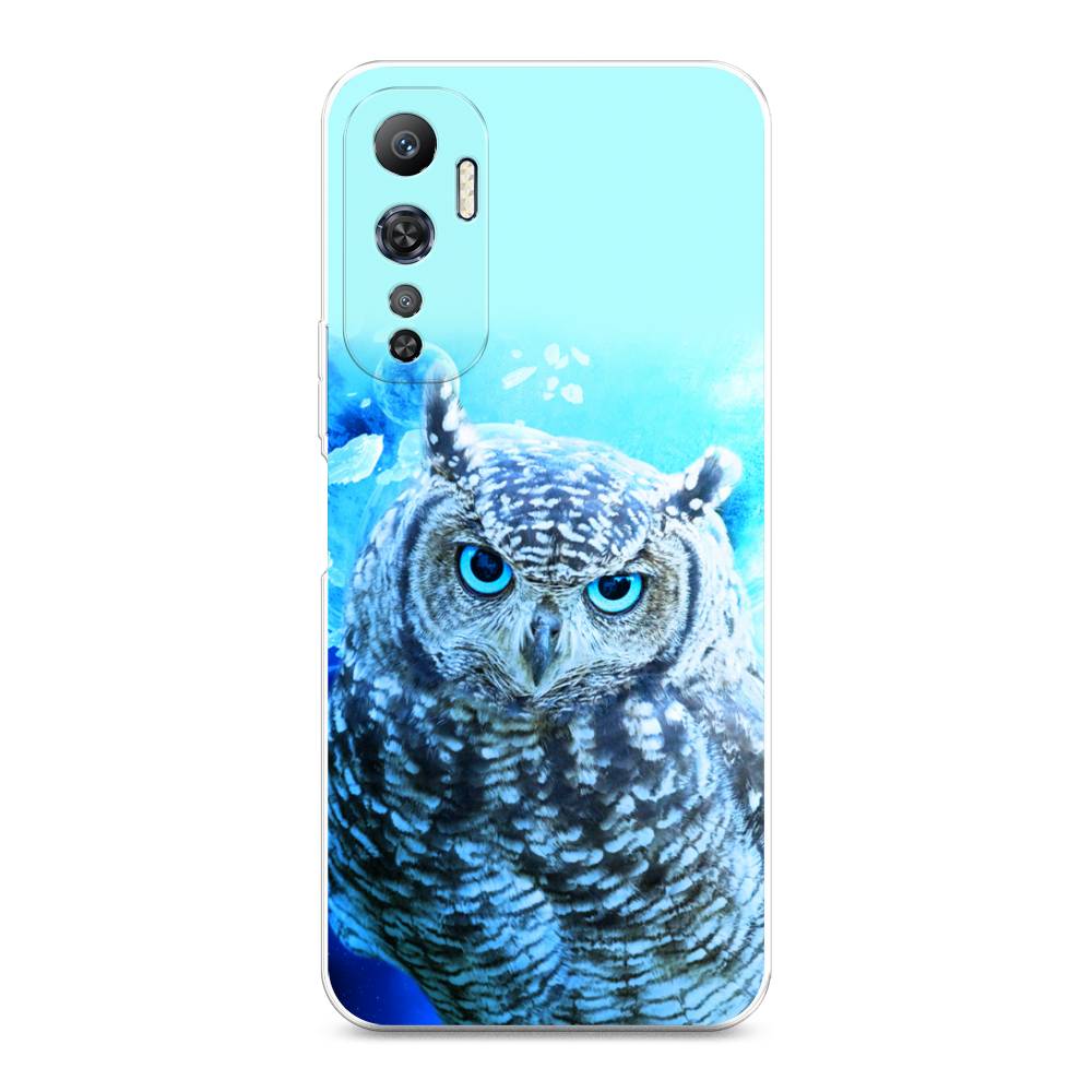 

Чехол Awog на Infinix Hot 20 4G "Сова арт 7", Синий;голубой, 3103150-1