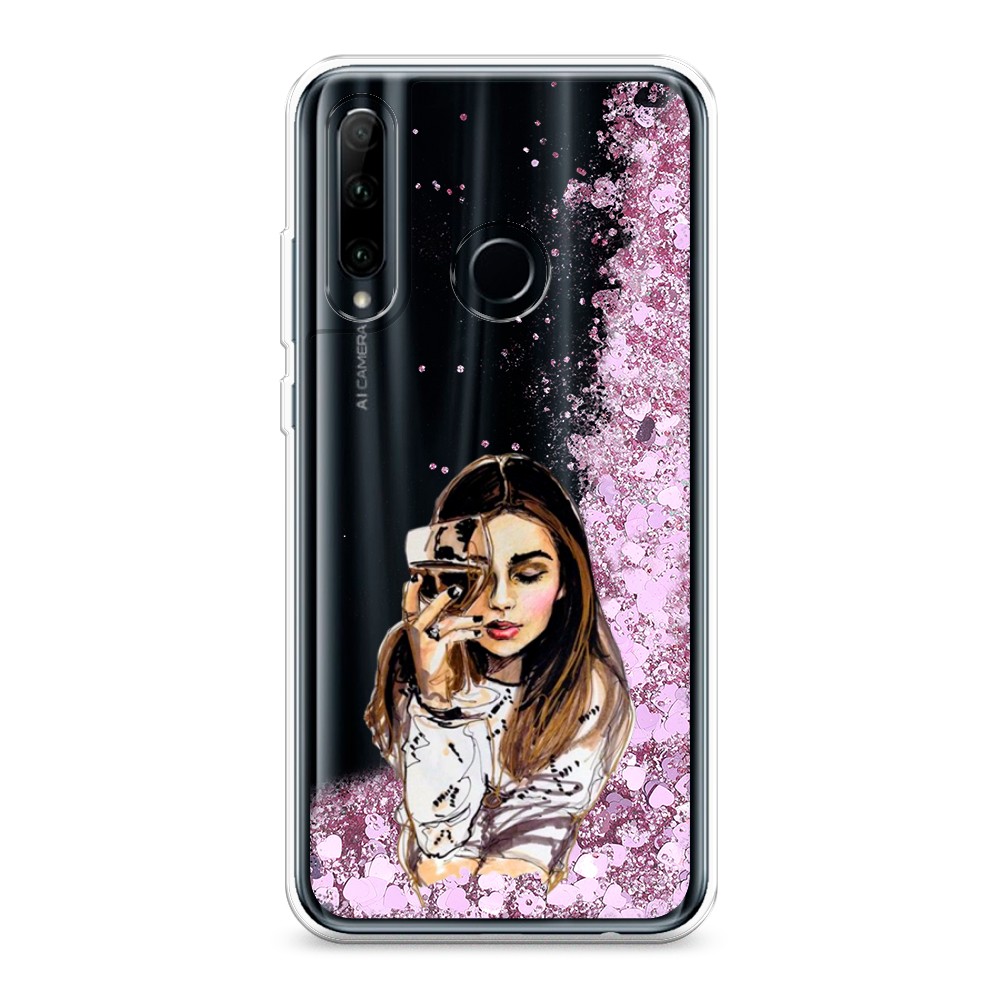 

Чехол Awog на Honor 10i "Девушка с бокалом", Разноцветный, 68894-1