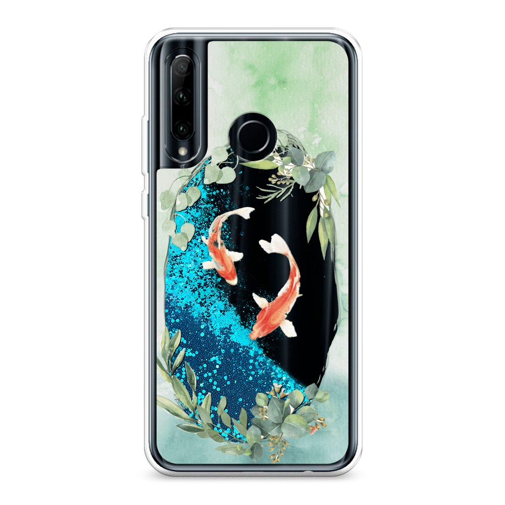 

Чехол Awog на Honor 10i "Две золотые рыбки", Разноцветный, 68893-1