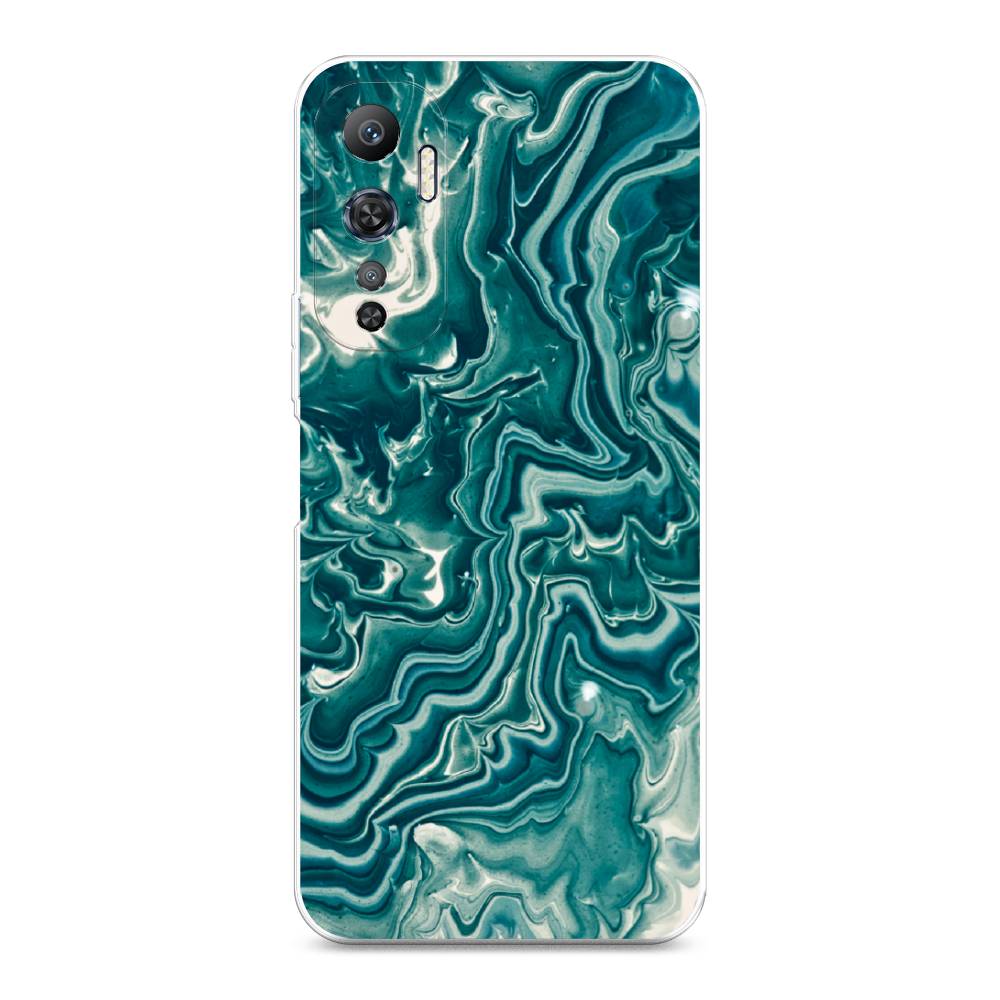 

Чехол Awog на Infinix Hot 20 4G "Минералы 4", Голубой, 3103150-3