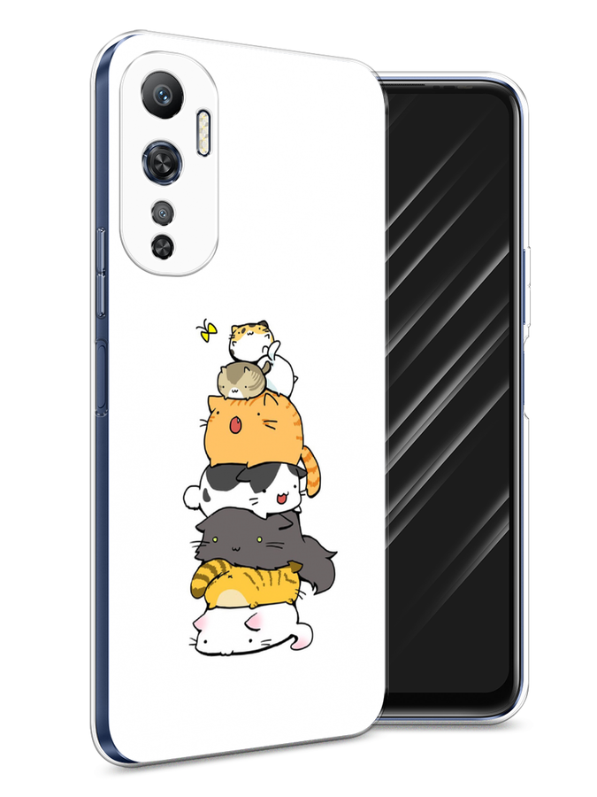 

Чехол Awog на Infinix Hot 20 4G "Горы 4", Голубой, 3103150-4